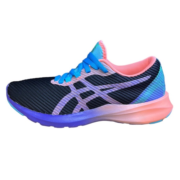 Asics Versablast Black Sun Coral Women's Athletic Running Shoes Size US 9 EUC - Picture 11 of 13